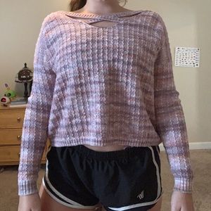 American Eagle Outfitters Sweaters - american eagle reversible cropped sweater American Eagle Outfitters Sweaters - american eagle reversible cropped sweater